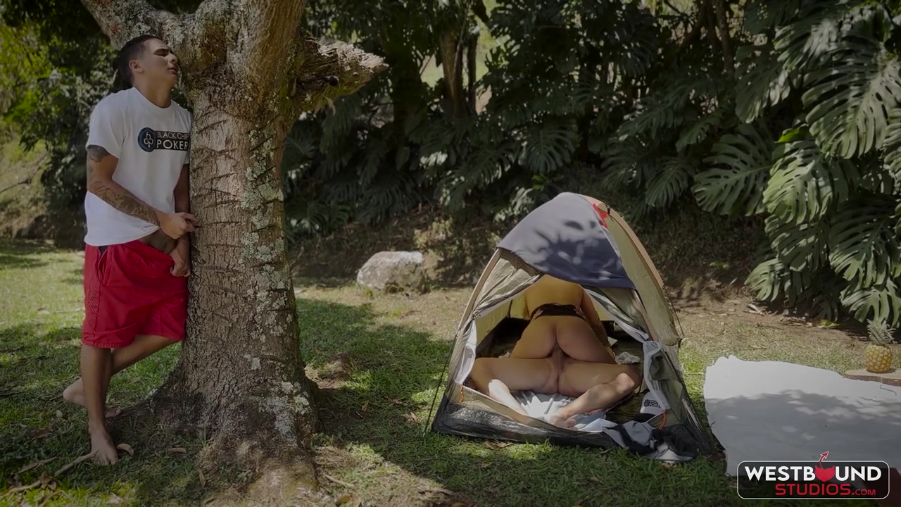 Annie Marin in Outdoors Camping Threesome - ePornhubs