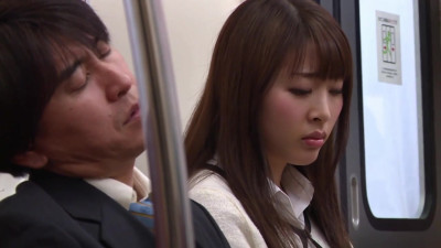 Honda Misaki - JUX-657 - Blowbang on the subway - 1080p